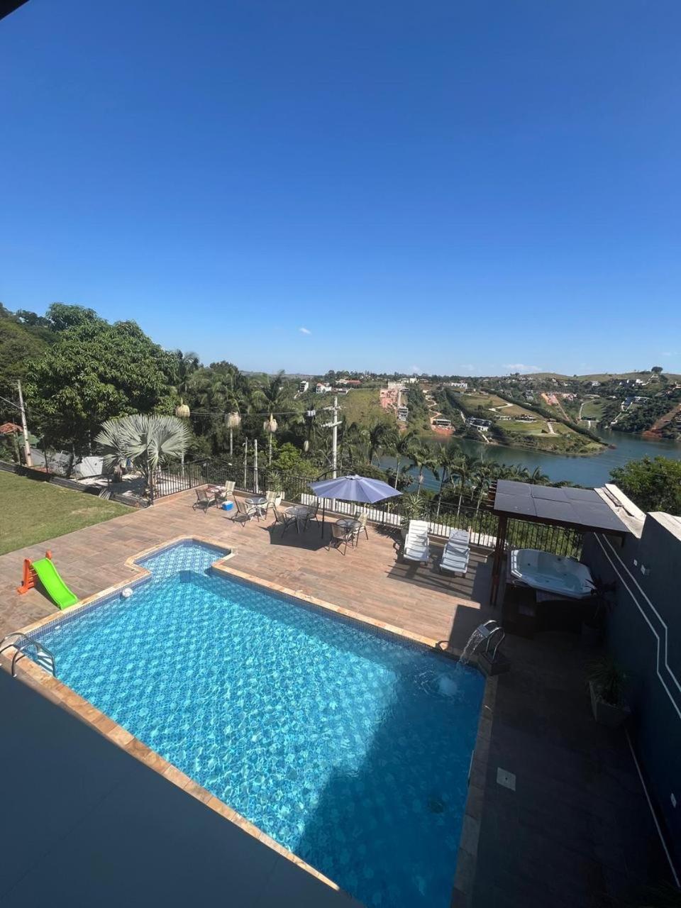 Chacara Gama Em Condominio Igarata-Sp - Jacuzzi Com Hidromassagem, Piscina E Sauna Экстерьер фото